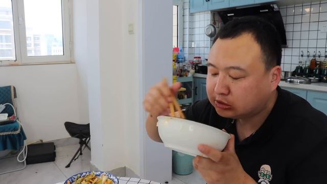 6斤猪肉，阿强做内蒙特色“扒条肉”，入口即化一整片吸着吃真过瘾｜Mukbang【cram阿强】