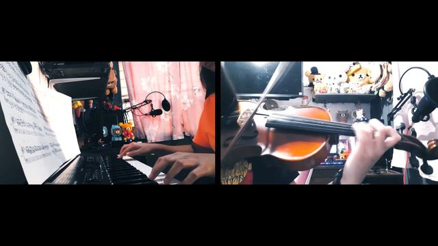[Violin x Piano] Wotaku ni Koi wa Muzukashii OP フィクション Fiction by Sumika смотреть онлайн