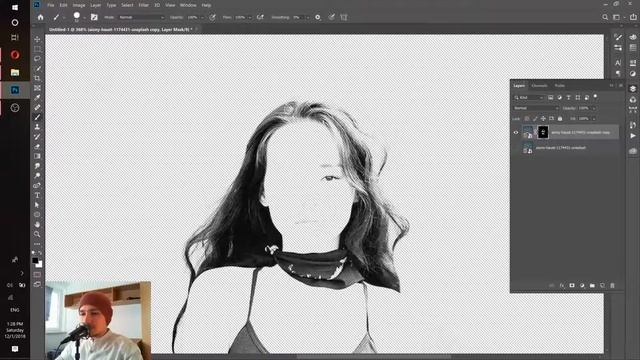 How to use Smudge tool to stretch anything - Photoshop secret techniques part 13 смотреть онлайн