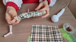 Мастер-класс "Славянская лоскутная кукла-оберег "Бойцовый куклак". Клуб "Малеевский" (г.о. Клин)