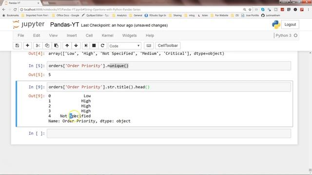 How to manipulate Strings of Python Pandas DataFrame Series смотреть онлайн
