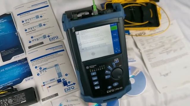 EXFO FTB-200 V2 1310/1550/1625nm Live OTDR with FTB-7300E-23B SM Module смотреть онлайн