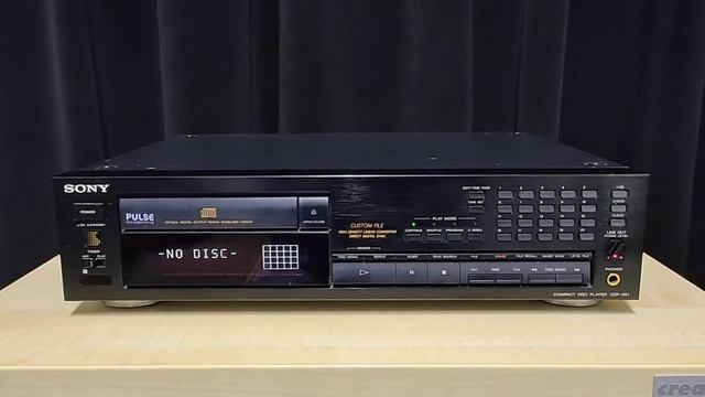 Sony CDP 991 lettore CD (audio vintage) смотреть онлайн