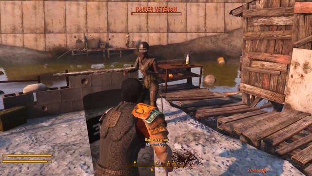 Fallout 4 - Riot Shield and Post Spear смотреть онлайн