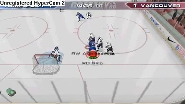 PSP Gretzky NHL 06 Vancouver Canucks vs. Tampa Bay Lightning Overtime смотреть онлайн