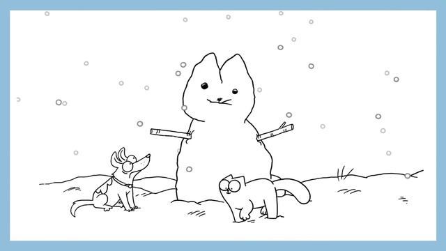 This Cat Is Snowed Under! Caturday Film Club