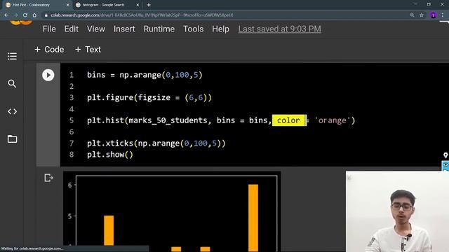 Hist Plot in Matplotlib | Complete Tutorial of Data Visualisation using Matplotlib смотреть онлайн
