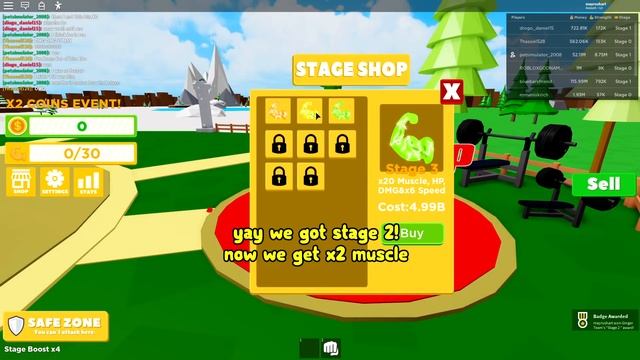 I Unlocked Stage 3 Then THIS HAPPENED! I QUIT Big Lifting Simulator Roblox смотреть онлайн