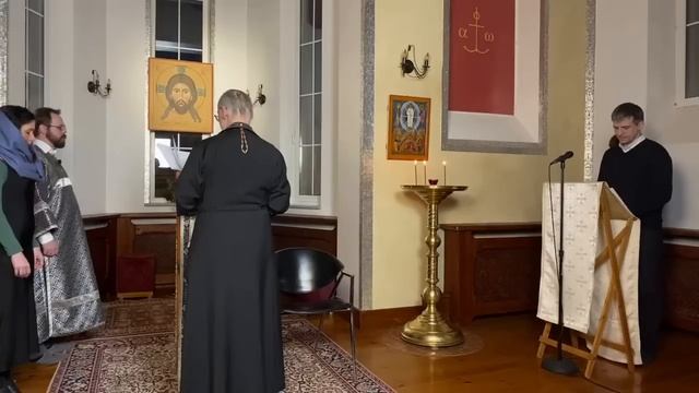 Вечерня c чином прощения на русском языке. Прощёное воскресение. 26 февраля 2023 смотреть онлайн