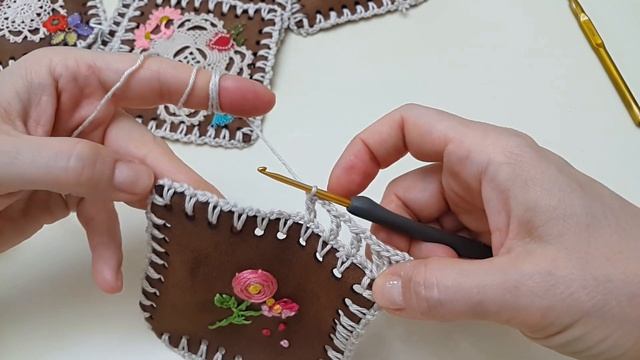 OTANTİK NAKIŞLI PATCHWORK TIĞ İŞİ GÜDERİ YELEK YAPILIŞI смотреть онлайн