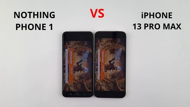 Nothing Phone 1 vs iPhone 13 Pro Max | SPEED TEST смотреть онлайн