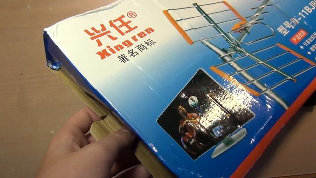 Распаковка цифровой наружной ТВ антенны с AliExpress смотреть онлайн