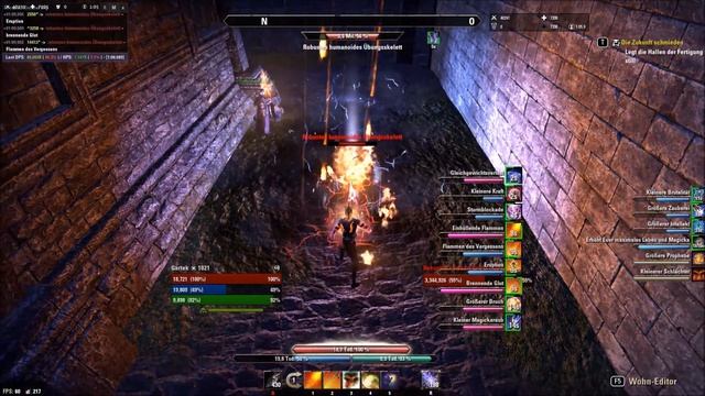 ESO "Horns of the Reach" PTS Magicka DK selfbufft Torugs Pakt смотреть онлайн