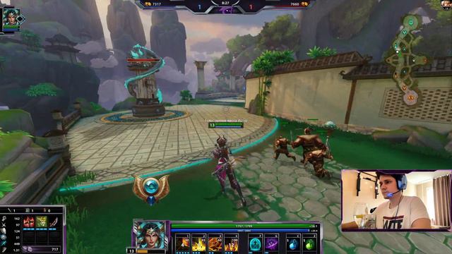 Эта подруга может унижать новые предметы за нефиг делать! Ishtar, Smite!!! Ranked Duel 1 vs 1! смотреть онлайн