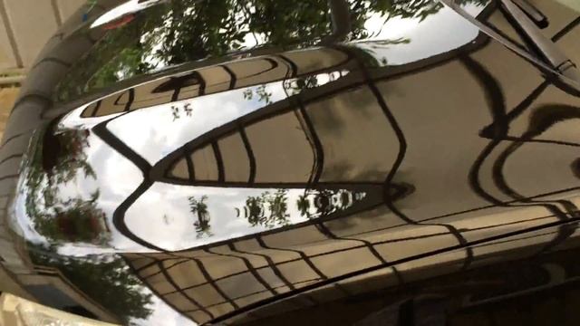 итог полировки и нанесенного жидкого стекла