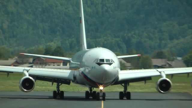 ✈ Russia Special Detachment Ilyushin Il-96-300 @ Brnik airport HD ✈ смотреть онлайн