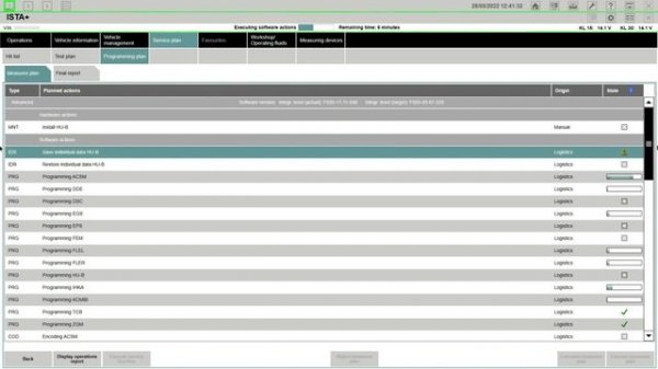 BMW I-Level Software Update (ECU/I-Step Software Update)