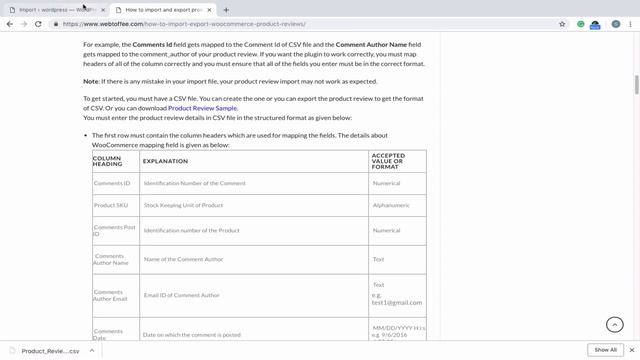 Import or Export WooCommerce product reviews-WordPress Plugin смотреть онлайн