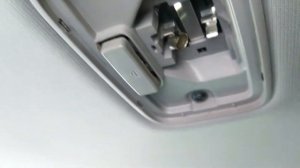 Замена лампочки освещения салона Kia ceed jd