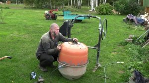 Восстановление вала бетономешалки ECO CMA-240