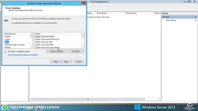 Lab10 - كورس Windows Server 2012 - Print Server.mp4 смотреть онлайн
