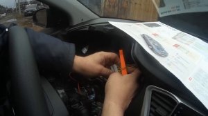 Полная УСТАНОВКА сигнализации StarLine А93 2CAN 2LIN с АВТОЗАПУСКОМ на Hyundai Солярис