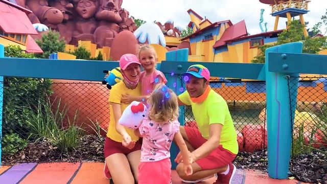 Maya and Masha adventures in the Park for kids | Nursery Rhymes & Kids Songs смотреть онлайн