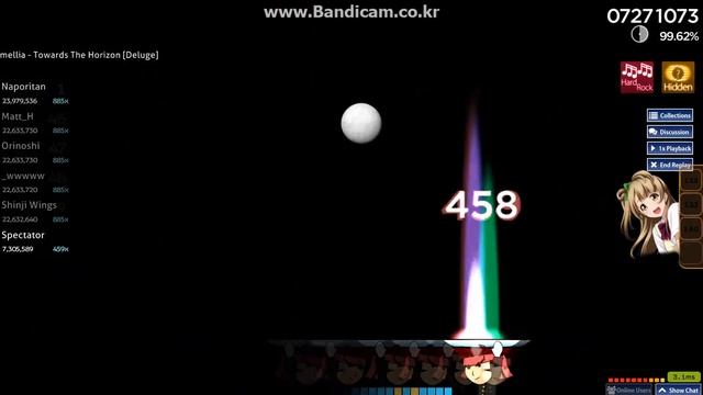 [osu!catch] Camellia - Towards The Horizon [Deluge] + HDHR #1 смотреть онлайн