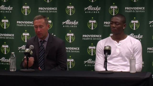 Caleb Porter, Fanendo Adi talk about the Timbers 1-0 win against Real Salt Lake смотреть онлайн