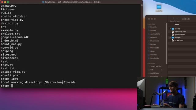 How to use SFTP Commands to Copy Files to/from a Server смотреть онлайн