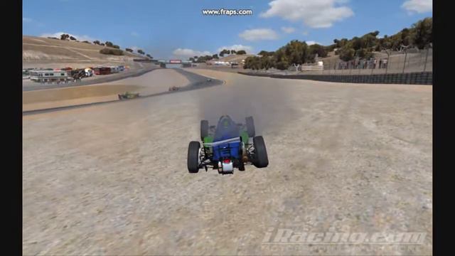 iRacing Skip Barber - Laguna Seca Barrel Rolls смотреть онлайн