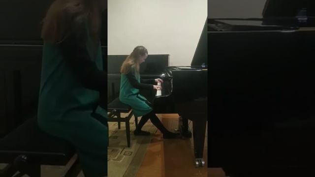 Ольховская Полина Л.Маркевич " Прелюдия", Р.Шуман" Фантастический танец" смотреть онлайн