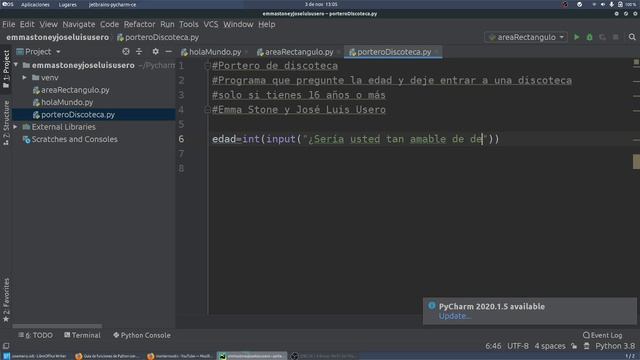 Condiciones simples en Python IF CYR 3ESO IES Monterroso INHUMANOS смотреть онлайн
