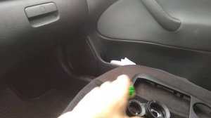 Skoda Octavia// Замена лампочки подсветки печки.