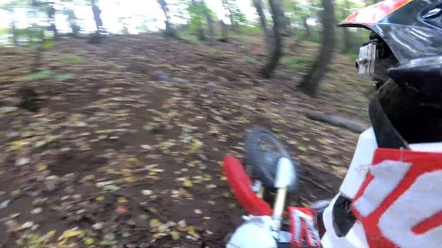 Осенний выезд с ИНТЕРКОМАМИ | Motoland Xr 250 | смотреть онлайн