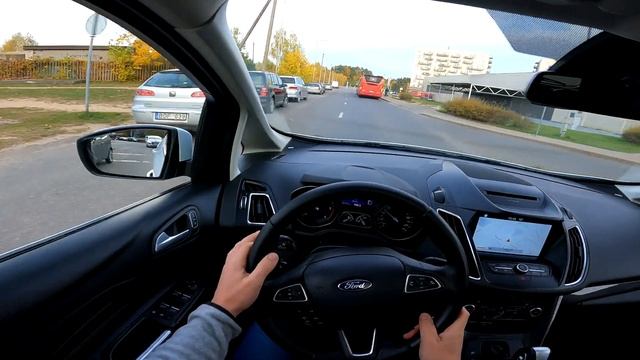 2017 Ford C-MAX II [2.0 TDCi 170 Hp] | Pov Test Drive #povtestdrive