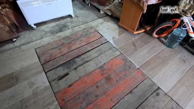 Как И Чем красиво и качественно обустроить пол своего гаража... от КазаН ГараЖ смотреть онлайн