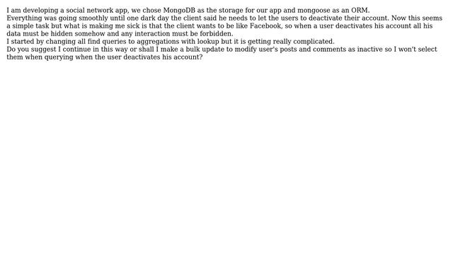 Software Engineering: Should be using MongoDB lookup or bulk update the data? смотреть онлайн