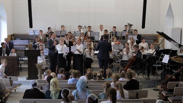 Хвала Тебе Господь, хвала за урожай... | пение | Новосибирск смотреть онлайн