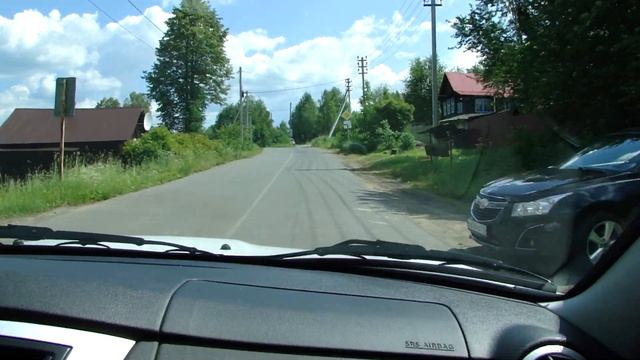 По дороге на Верхнюю Губаху Видео № 1 Город Губаха Урал Пермский край Россия смотреть онлайн