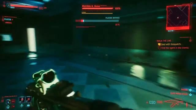 How to Beat Matilda K Rose aka Sasquatch Boss Fight Hard Mode CyberPunk 2077 смотреть онлайн