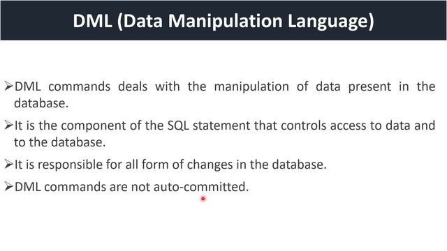 SQL Commands | DDL, DML, DCL, TCL and DQL | With Interview Questions смотреть онлайн