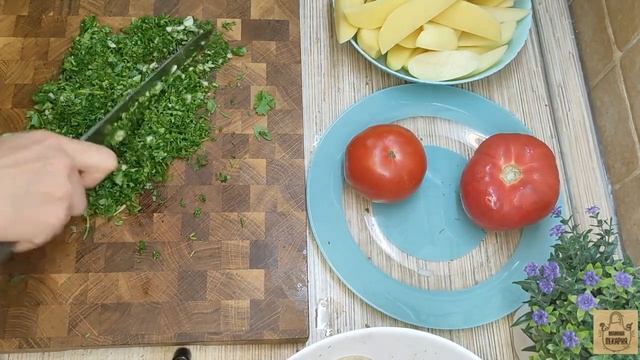 Вкусное и ароматное оджахури ! Бесподобная картошка с мясом! смотреть онлайн