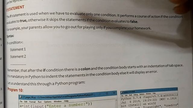 7TH COMPUTER CH-6 MORE ON PYTHON PART- 4 смотреть онлайн