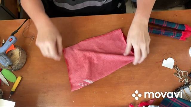 Сшила Новогоднего Гнома из того, что под руками. Бюджетно и очень красиво! смотреть онлайн