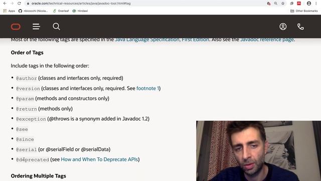 JAVA: Documentazione in formato JavaDoc (EXTRA-E03) смотреть онлайн