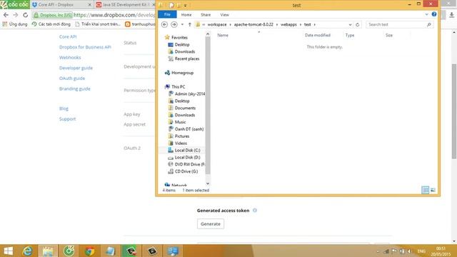 TẠo web app đơn giản với dropbox API смотреть онлайн