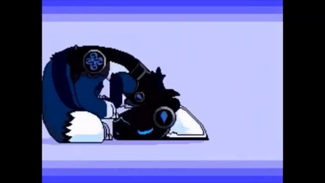 Spinning Protogen but with different music