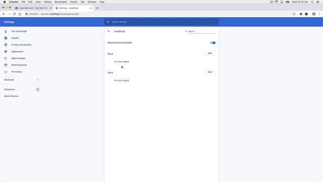 How to Enable / Disable Javascript in Google Chrome смотреть онлайн