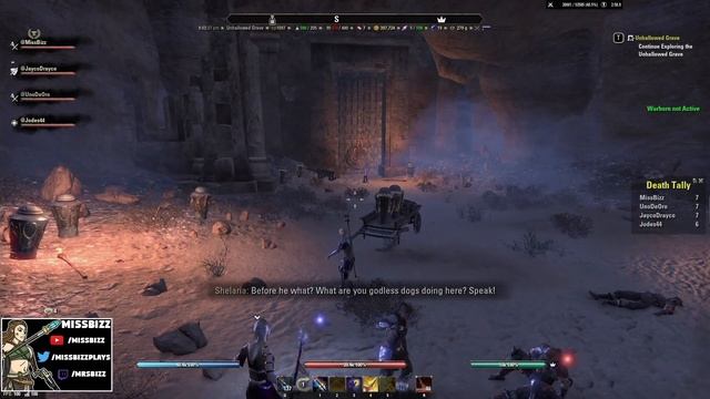 Unhallowed Grave Dungeon Story | ESO Harrowstorm DLC | Elder Scrolls Online Dungeon Stories смотреть онлайн